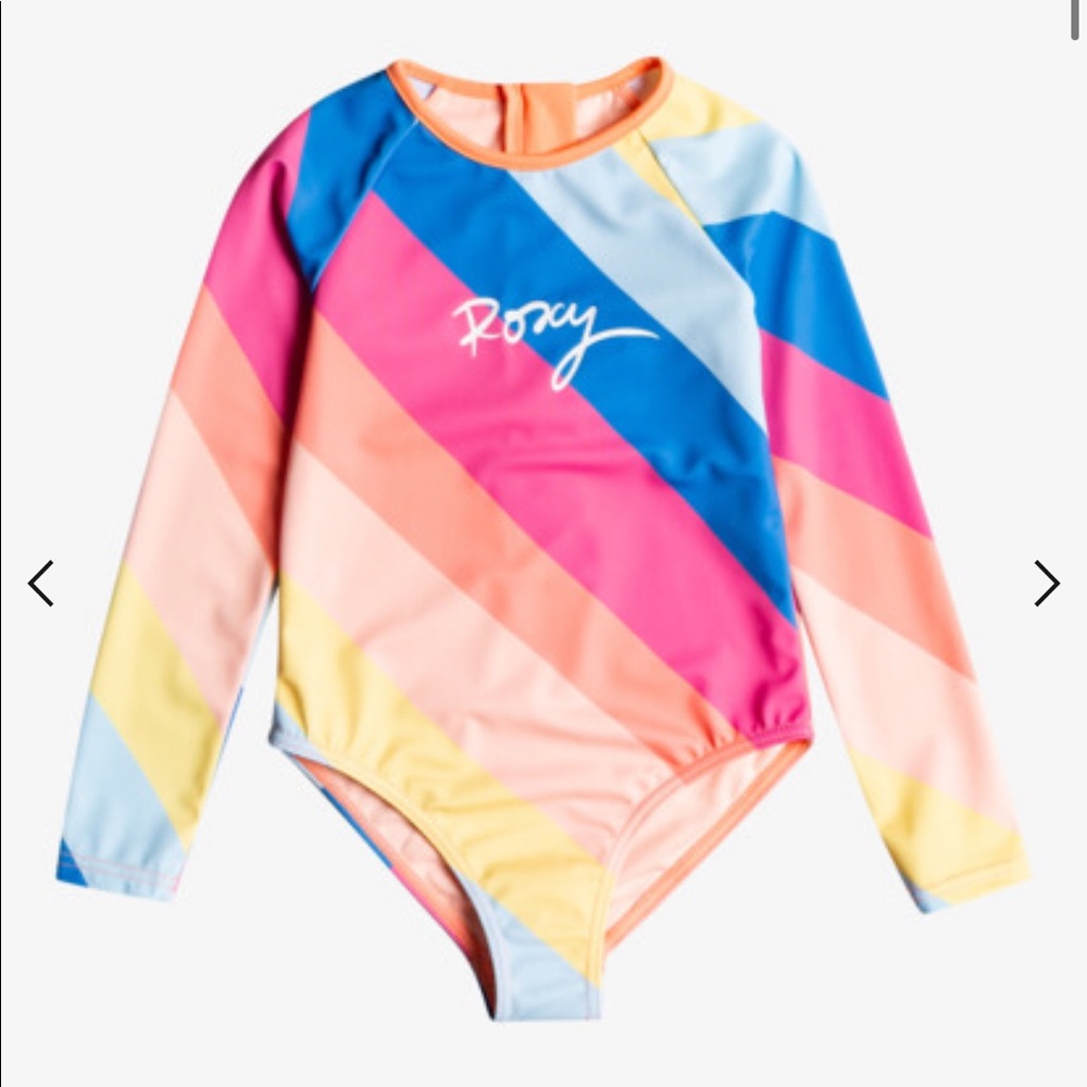 Roxy Touch of Color Rash guard swimsuit 5t